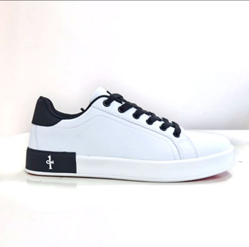 On 1 White Sneakers